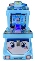 Jeux d'arcade à pièces, ventes chaudes, mini machine de pêche à poissons pour enfants avec contrôleur rotatif, jeux vidéo de compétences pour enfants
