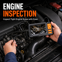 Cámara de Inspección Portátil ZCF 1080P HD con Pantalla IPS de 4.3" IP67, Detector Visual de Tuberías de Drenaje de Motor Automotriz OEM ODM