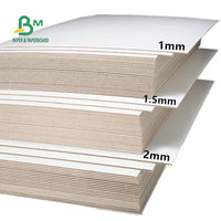 Size Custom Black Brown Gray White Paperboard 1mm 2mm Thick Cardboard Sheets
