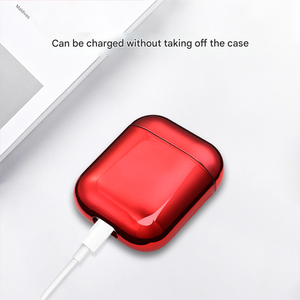 Pour AirPods étui de protection TPU + PC plaqué couverture complète antichoc pour AirPods Pro 2 et nouvelle 3e génération - Product Image 3