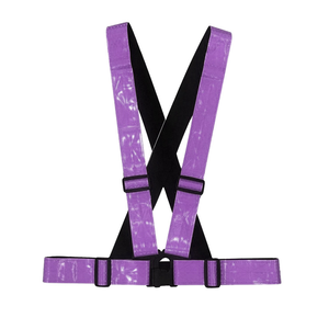 Ceinture de <span class=keywords><strong>sécurité</strong></span> réfléchissante en PVC haute visibilité, matériau <span class=keywords><strong>lumineux</strong></span>, treillis brillant, harnais de <span class=keywords><strong>sécurité</strong></span> pour <span class=keywords><strong>vélo</strong></span>, course à pied - Product Image 2