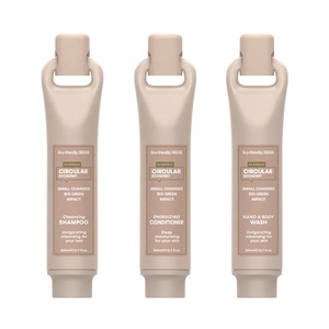 Distributeur de <span class=keywords><strong>savon</strong></span> mural à clé magnétique de remplacement en 3 secondes pour douche, bain, 360ml - Product Image 2
