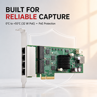 Tarjeta PCI Express ADLINK PCIe-GIE74V de 4 Puertos GigE Vision PoE para Visión Artificial AOI - En Stock