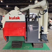 Moissonneuse-batteuse à engrenages automatique haute productivité Kulal de fabrication chinoise pour céréales (maïs, blé, riz) avec moteur pour utilisation agricole sur tracteur