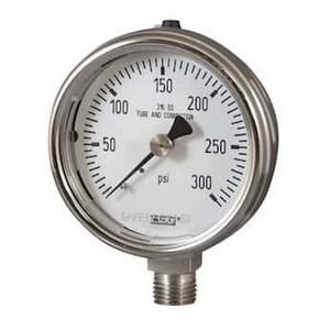 Manomètre industriel en acier inoxydable Wika 232.54, 0 à 1500 Psi, manomètre à tube Bourdon - Product Image 1
