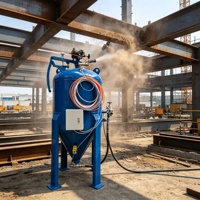 Machine de sablage mobile 2026 avec conception portable et pression stable pour la préparation des surfaces sur le terrain