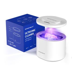 2026年新製品 超音波義歯洗浄機 ミニポータブル 超音波矯正器具洗浄機 歯列矯正装置洗浄用 200ml - Product Image 1