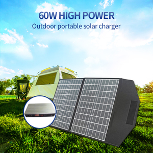 Painéis solares dobráveis 60w 100w, kit de painéis solares portáteis flexíveis <span class=keywords><strong>12v</strong></span>, kits completos - Product Image 5