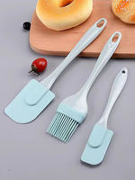 Spatule en silicone de haute qualité, résistante à la chaleur, compatible micro-ondes et four, outil de cuisine durable pour un usage quotidien