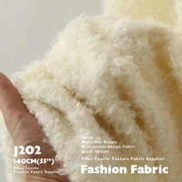 Tissu épaissi de cachemire de texture bouclée de mohair de bulle pour des vestes et des chandails de manteaux