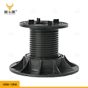 Pavé con piedistallo in plastica regolabile con piedistallo per pavimento in pietra con supporto per pavimento Auto con livellamento automatico correttore per pendenza 65-150mm - Product Image 5