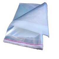 Sacs en plastique OPP en stock, film auto-adhésif, emballage transparent, accessoires durables, sacs pour vêtements, pour l'exportation transfrontalière