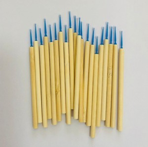 Microbrush OEM Hot người bán thân thiện với môi lông mi tre Micro bàn chải Applicator mở rộng lông mi công cụ làm đẹp - Product Image 5