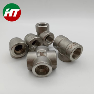 หัวต่อเชื่อมซ็อกเก็ต A105ลูกความเชื่อมด้วยเหล็ก CS ASTM พร้อมการทำสีพื้นผิว - Product Image 3