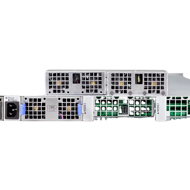 On-sale 1U Rack-Mounted High-Density Micro-Cloud Server with 128G Memory Stock