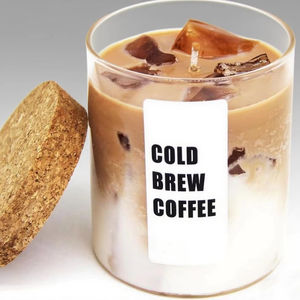 Candela Profumata di Alta Qualità in Giara di Vetro alla Fragranza di Caffè Latte Ghiacciato all'Ingrosso - Product Image 1