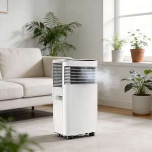 เครื่องปรับอากาศเคลื่อนที่แบบทำความเย็นอย่างเดียว 19,000 BTU ไม่ต้องติดตั้ง ใช้สารทำความเย็น R290 ควบคุมการทำงานได้ พร้อมฟังก์ชั่นลดความชื้นทรงพลัง - Product Image 2