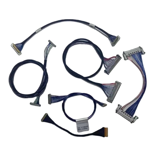 Factory Customized micro coaxial cable LVCDS cable for LCD