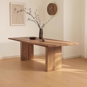 <span class=keywords><strong>Tavolo</strong></span> da Pranzo, Tè e Caffè Rettangolare Multifunzionale <span class=keywords><strong>in</strong></span> <span class=keywords><strong>Legno</strong></span> Massello Stile Medievale Vintage con Gambe a Piedistallo <span class=keywords><strong>per</strong></span> Arredamento Casa - Product Image 3