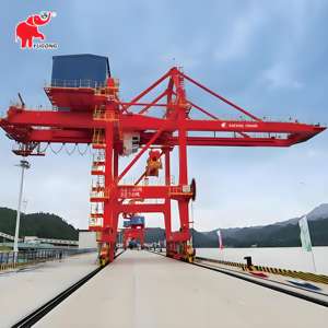 Port Lifting Rail montiert 10ton 20ton 30ton 40ton 50ton 60ton Schiff zu <span class=keywords><strong>Shore</strong></span> <span class=keywords><strong>Container</strong></span> Portalkran zum Verkauf - Product Image 1