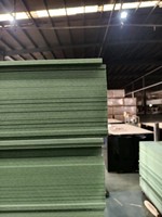 Panneau MDF de première qualité écologique ZST, design moderne, surface brillante, utilisation intérieure, taille 3x20, modèle ZST MDF