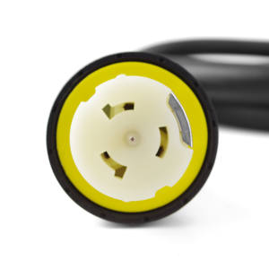 भारी शुल्क नेमा SS2-50P SS2-50R एक्सटेंशन कॉर्ड ट्विस्ट लॉक 6/3 + 8/1 50 amp 15 फीट जेनरेटर पावर कॉर्ड - Product Image 3