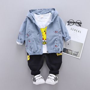 Ventes chaudes, nouveau design, style décontracté, ensembles de vêtements pour enfants de haute qualité, t-shirt en coton biologique, pantalon pour garçons - Product Image 5