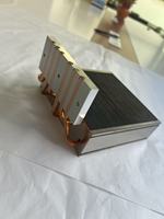 Radiateur à ailettes en aluminium usiné CNC avec tube thermique en cuivre dense de 6 mm haute performance pour le refroidissement des semi-conducteurs
