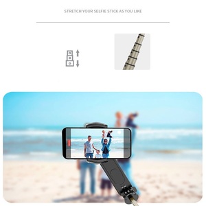 Q09 teléfono al por mayor <span class=keywords><strong>mejor</strong></span> estabilizador de cardán <span class=keywords><strong>para</strong></span> teléfono con trípode inalámbrico de mano remoto soporte inteligente selfie stick 360 rotación - Product Image 5