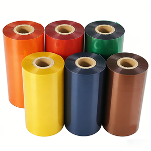 Cinta de Transferencia Térmica LK330 Compatible con Impresoras Zebra - Material PET de 24 mm, Impresión de Códigos de Barras Transparente - Product Image 1