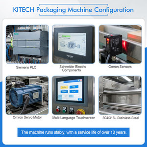 เครื่องบรรจุกล่องกระดาษอัตโนมัติ KL VFFS แบบปิดผนึกด้านหลัง หลายเลน สายการบรรจุกล่องกระดาษ บรรจุภัณฑ์กล่องกระดาษ - Product Image 4