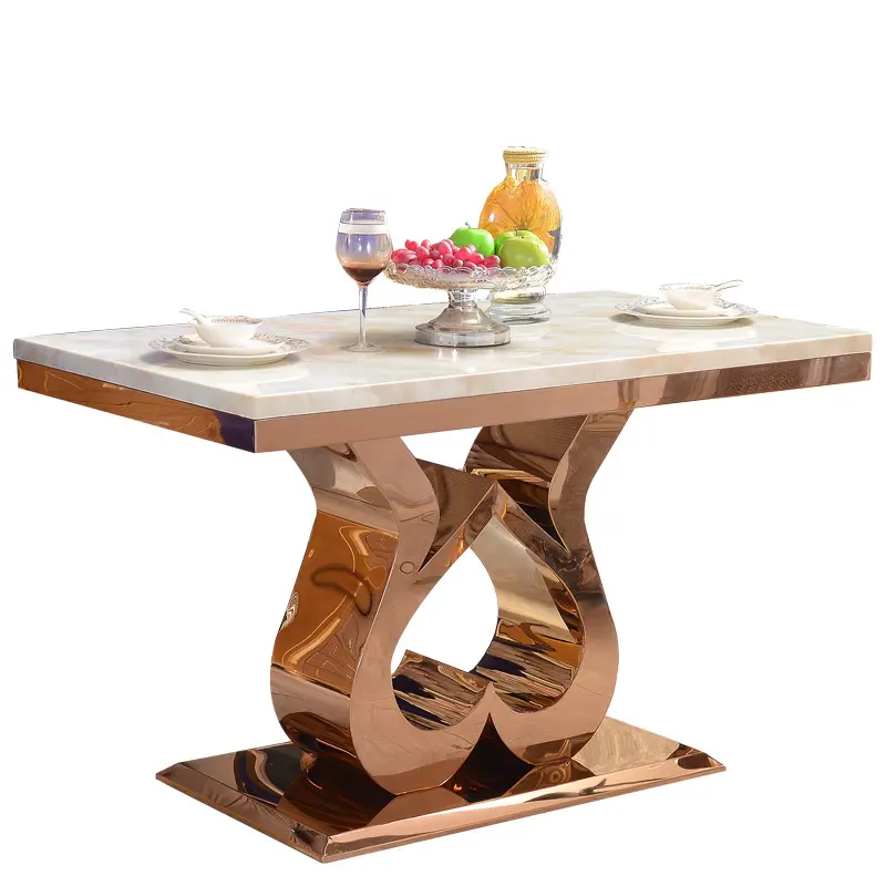 美しい柔らかい家具金属テーブル脚象ダイニングテーブルCT006