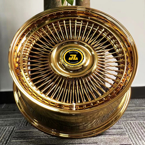 Cerchi a Raggi Knock Off da 7 Pollici Super Deep Dish per Auto d'Epoca, Lowrider, Vintage, Impala, Caprice, Cutlass, <span class=keywords><strong>Deville</strong></span> - Product Image 3