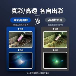 Casque de soudage à obscurcissement automatique Xunan Solar 5000F LCD pour la protection du soudage à l'arc - Product Image 1