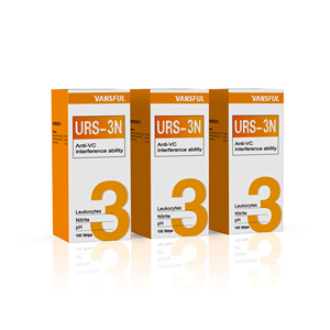 Tùy chỉnh <span class=keywords><strong>uti</strong></span> kiểm tra Strips & nước tiểu dipsticks cho Nitrite PH bạch cầu thử nghiệm CE ISO chứng nhận URS-3N - Product Image 3