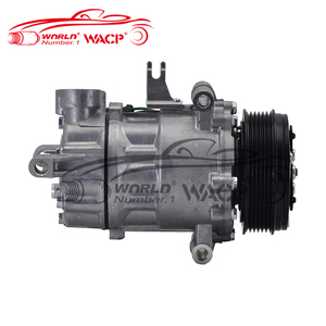 Compressore AC Auto 12V 6V12 6PK OEM SD6V121948 6RF820803E Pompa di Raffreddamento AC per VW Polo e <span class=keywords><strong>Skoda</strong></span> <span class=keywords><strong>Rapid</strong></span> WXVW011 - Product Image 1