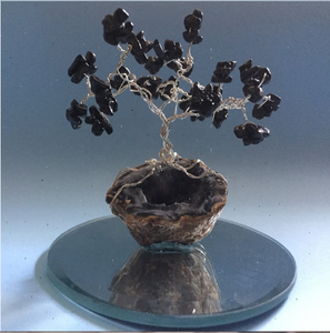 Black Tourmaline Agate Crystal Chip <b>Tree</b> Reiki Decor <b>Artificial</b> <b>Tree</b> of Life Natural Stone 7 Chakra Crystal Chip Gifts Luc - Product Image 6