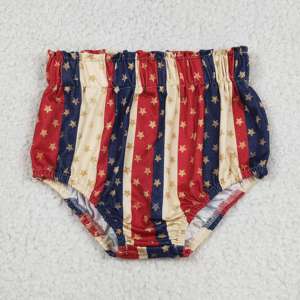 Ropa Casual de Boutique RTS para el 4 de Julio con Estampado de Estrellas para Niñas, Ropa para Bebés Recién Nacidos - Product Image 4