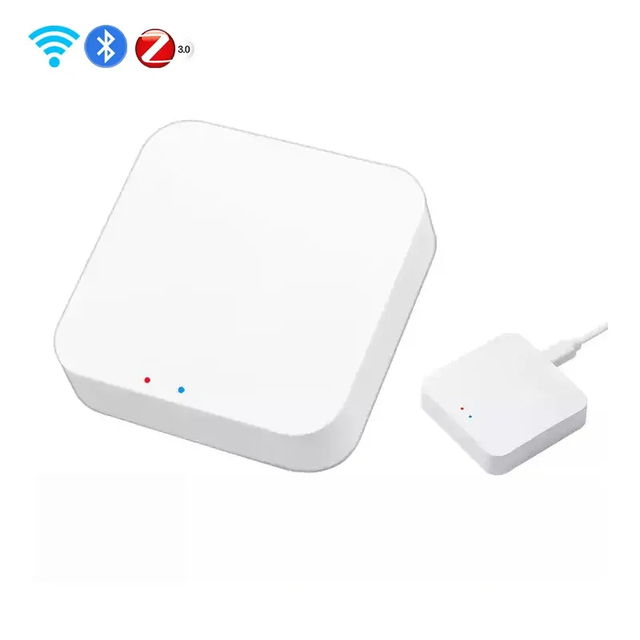 ZIgbee 3.0 Multi Mode Gateway Tuya Smart Home Hub Bridge Wireless Mini BLE WiFi ZigBee 3.0 IOT Gateway Hub