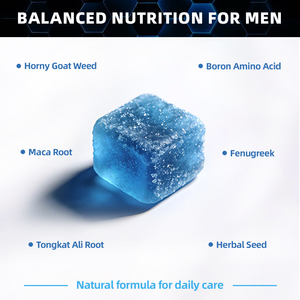 Gomitas <span class=keywords><strong>Vigor</strong></span> Boost para Hombre, Sabor Arándano, Suplemento Dietético de Pectina con Maca, Tongkat Ali, Extracto Herbal de Tribulus, 60 Unidades - Product Image 3
