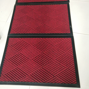 Heavy Duty Anti Slip <strong>Rubber</strong> Backing PP Material Indoor Outdoor <strong>Doormat</strong> Embossed Floor Door Mat - Product Image 4