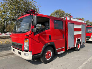 Camion de sauvetage aérien avec plateforme élévatrice hydraulique de 3 m³ pour intervention incendie - Product Image 3