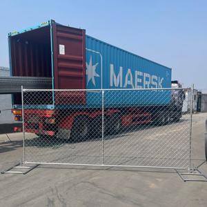 Clôture temporaire en treillis métallique galvanisé de 6 pi x 10 pi, norme américaine, pour la construction et la location - Product Image 6