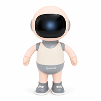 Robot compagnon en peluche Jimei AI, 7-14 ans, divertissement éducatif, contrôle par application WiFi, reconnaissance vocale, écran LCD