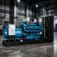 Groupe électrogène diesel Weichai 500-1000 kW, type ouvert, avec AVR de précision et alimentation sans balais
