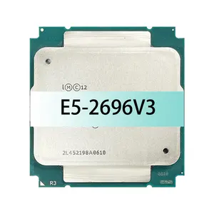 Intel XEON E5 2696V3 E5 2696 V3 SR1XK 18-CORE 2.3GHz için 2011 bilgisayar için LGA bilgisayar masaüstü-3 işlemciden daha iyi cpu'lar kullanıldı