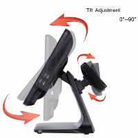 Venta al por mayor 15 pulgadas POS caja registradora Windows/Android POS Terminal Software restaurante Punto de Venta sistema POS para la venta