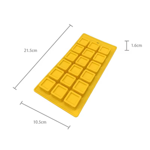 18-Cavity <b>Silicone</b> Molds for <b>Baking</b> Pudding DIY Candy Jelly Chocolate Easy Use Clean - Product Image 3