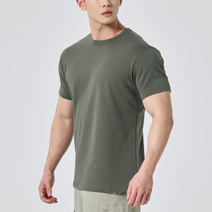 <span class=keywords><strong>T</strong></span>-<span class=keywords><strong>Shirt</strong></span> Sportive da <span class=keywords><strong>Uomo</strong></span> Personalizzate con Logo, Manica Corta, 95% Cotone 5% Spandex, Morbide <span class=keywords><strong>per</strong></span> Allenamento e <span class=keywords><strong>Palestra</strong></span> - Product Image 6