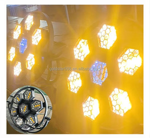 7 * 30w 7 * 50w הוביל אור רטרו עם rgb led smd5050 (מבנה מסגרת מסגרת אחת) strorobe לאירועים קונצרטים - Product Image 4